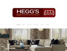 Tablet Screenshot of heggsfurniture.com